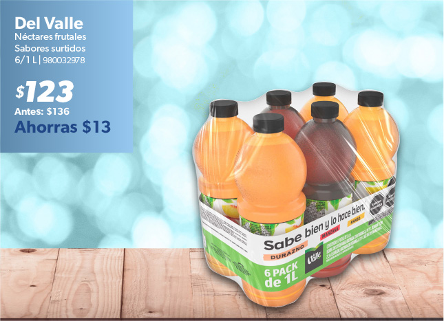 Nectares frutales sabores surtidos