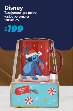 Taza jumbo tipo peltre