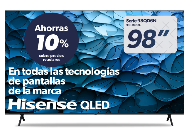 En pantallas de la marca