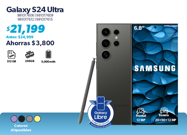 Smartphone S24 ultra