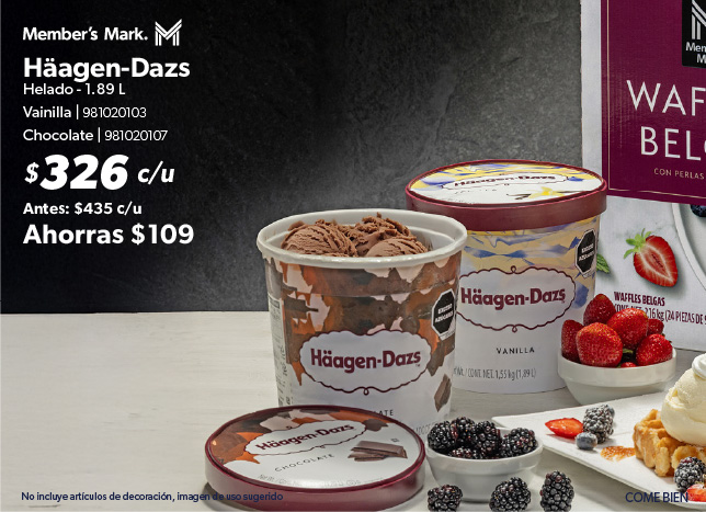 Helado vainilla chocolate