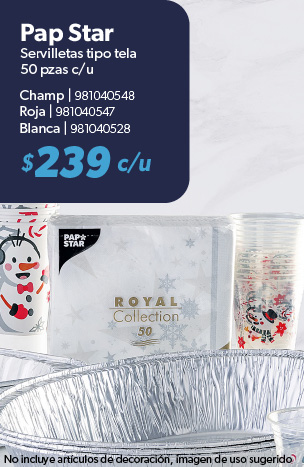 Servitoalla tipo tela 