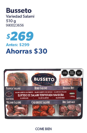 Variedad de salami
