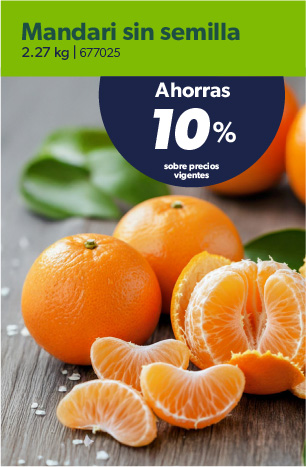 Mandarina sin semilla
