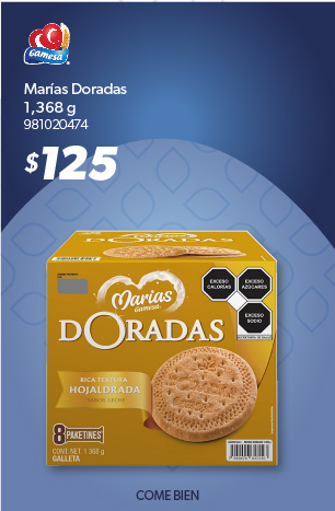 Galletas marias doradas