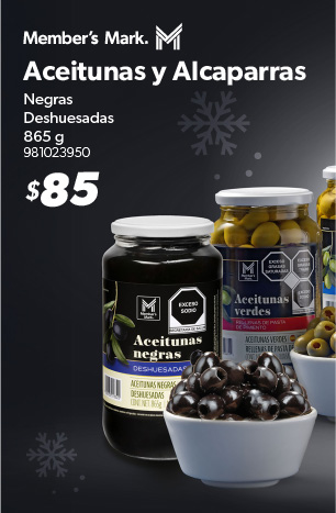 Aceitunas negras deshuesadas