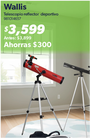 Telescopio reflector deportivo