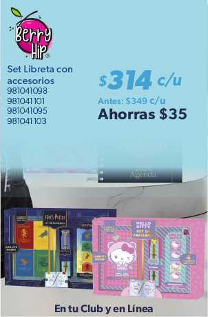 Set libreta con accesorios