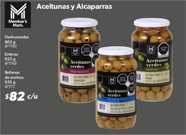 Aceitunas deshuesadas enteras rellenas