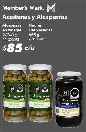 Aceitunas y alcaparras