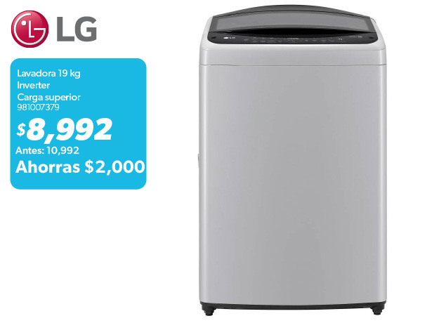 Lavadora carga superior