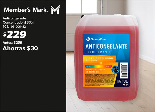 Anticongelante concentrado