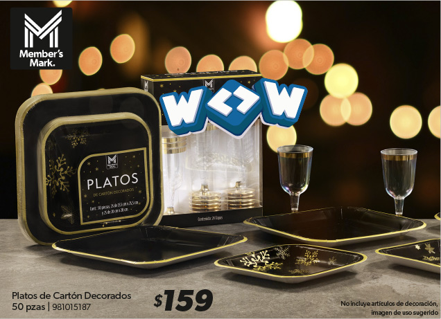 Plato de carton decorado