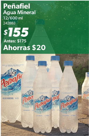 Agua mineral 600 ml