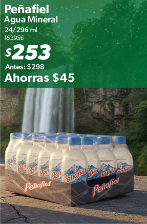 Agua mineral 296 ml
