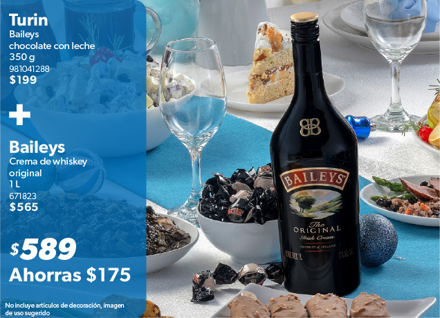 Chocolate con leche mas crema de whiskey