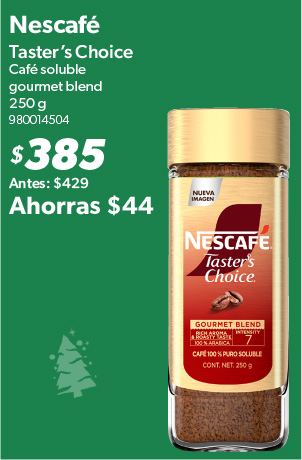 Cafe soluble gourmet blend