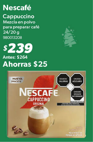 Mezcla en polvo para preparar cafe