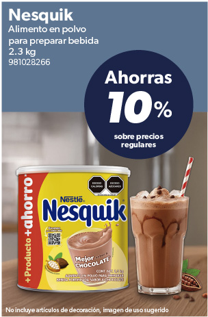 Polvo para preparar bebida chocolate