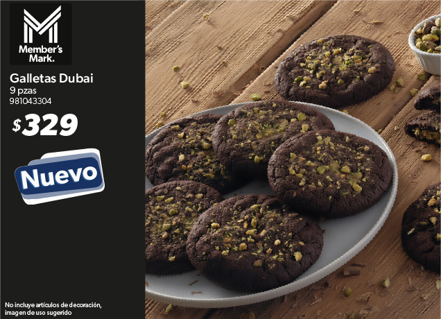 Galletas dubai