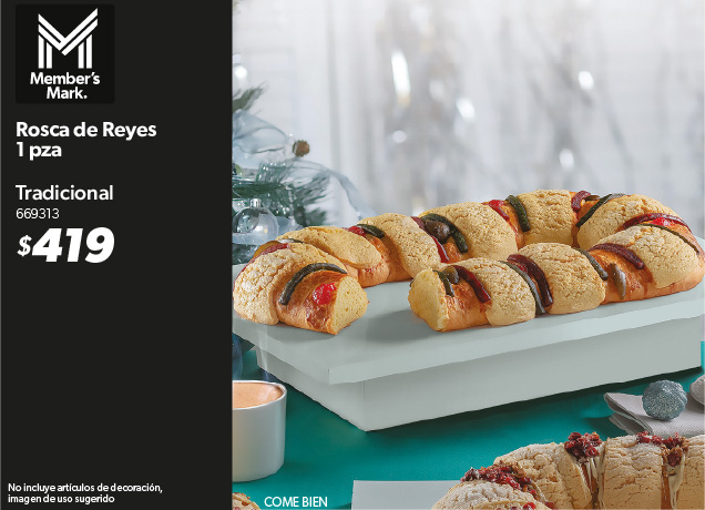 Rosca de reyes tradicional