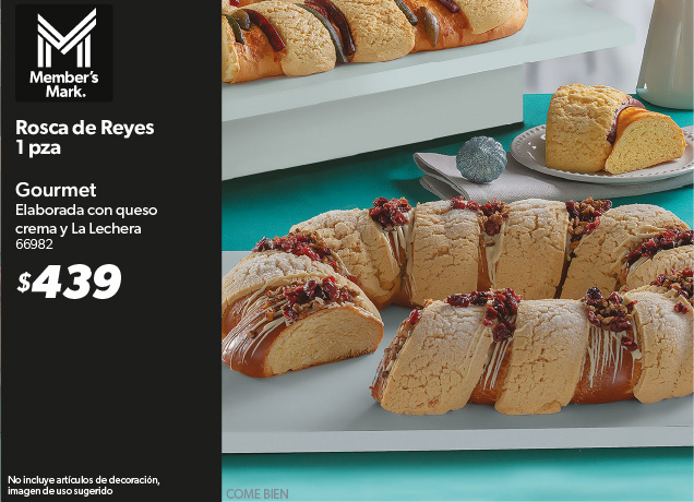 Rosca de reyes gourmet
