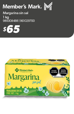 Margarina sin sal