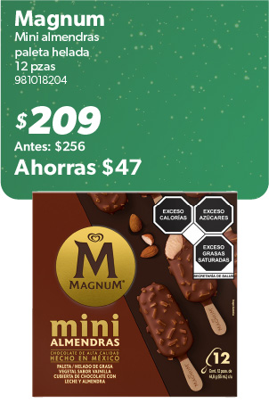 Mini paleta de almendra